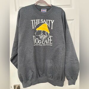 The Salty Dog Cafe Gray Sweatshirt Unisex Size XXL